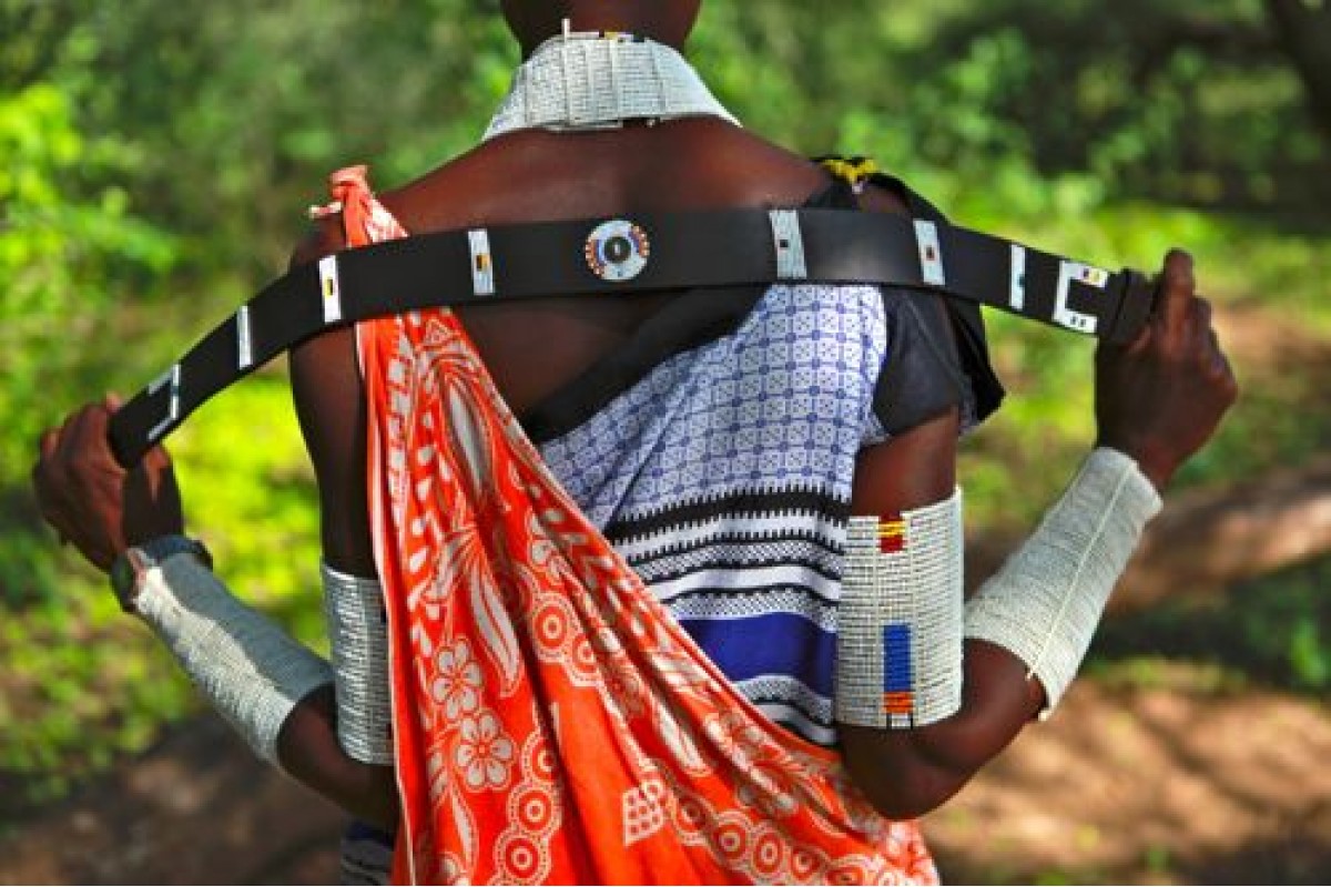 Masai beaded belt